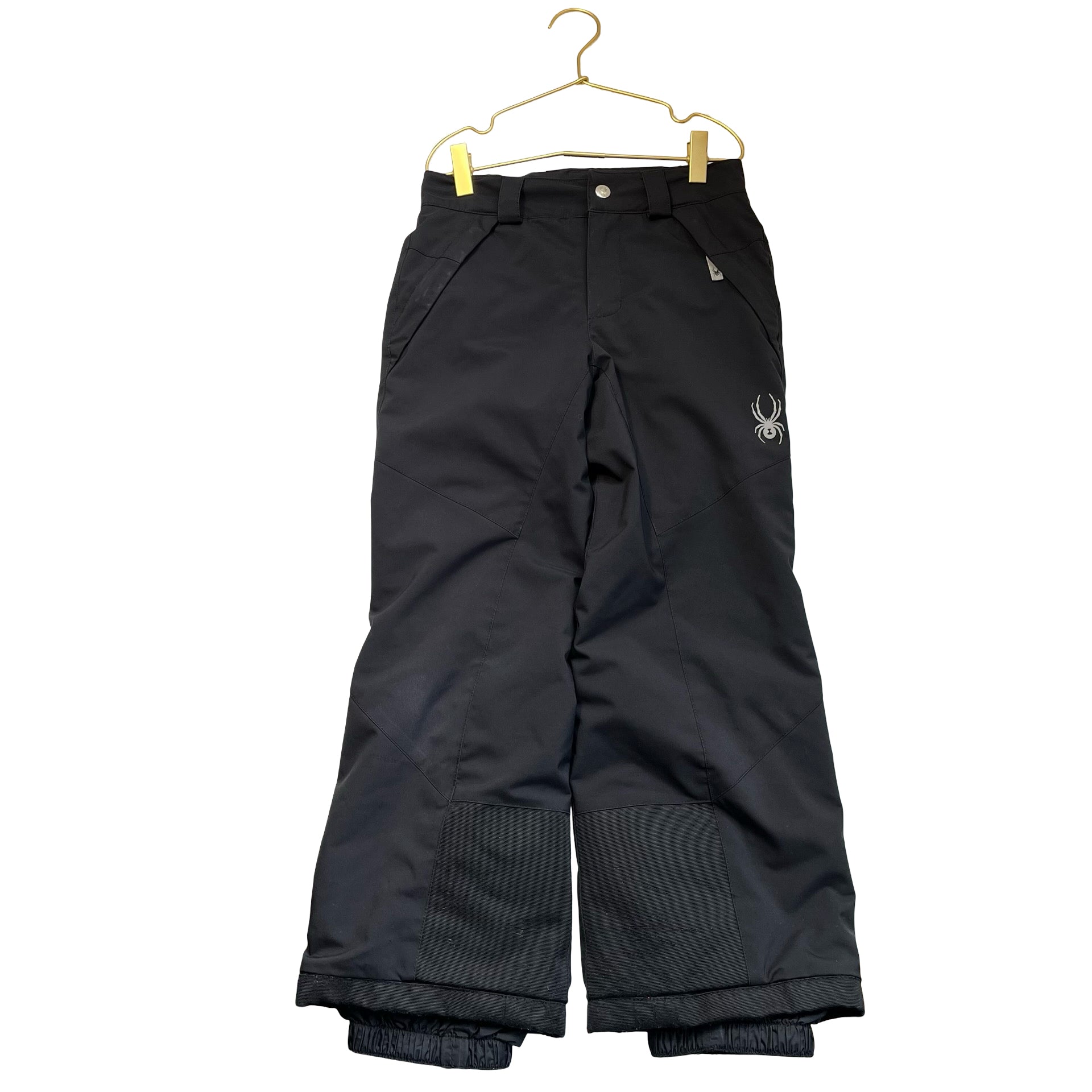 Spyder Black Snow Pants (Note: Wear in Lower Leg) - Size 8