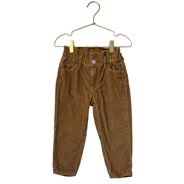 Baby Gap 'Just Like Mom' Brown Corduroy Pants - Size 3