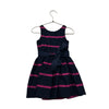 Polo Ralph Lauren Navy & Pink Striped Belted Dress - Size 3