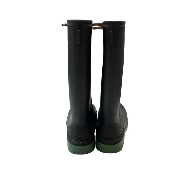 George Black & Green Rain Boots - Size 12