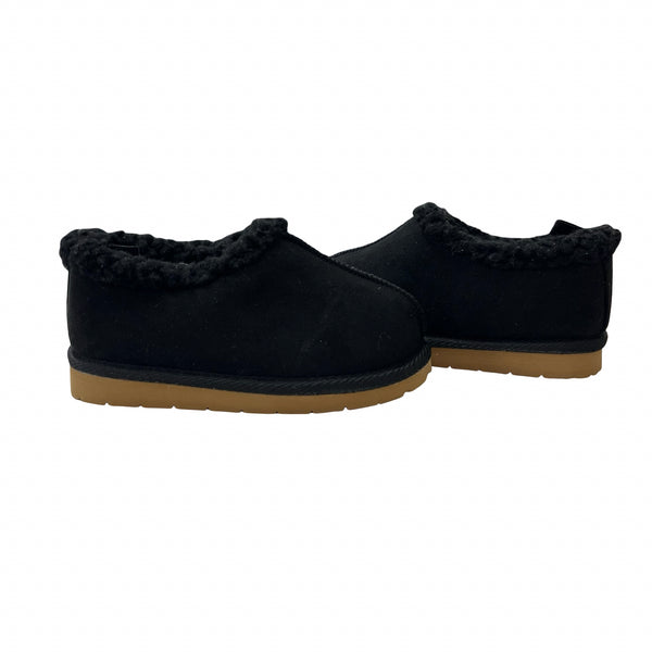 Baby Gap Black Faux Shearling Ankle Boots - Size 9-10