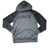 Hurley Gray Athletic Hooded Sweatshirt - Size M 10-12