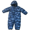 Baby Gap Blue Bear Camouflage Snowsuit Bunting - Size 6-12 Mo