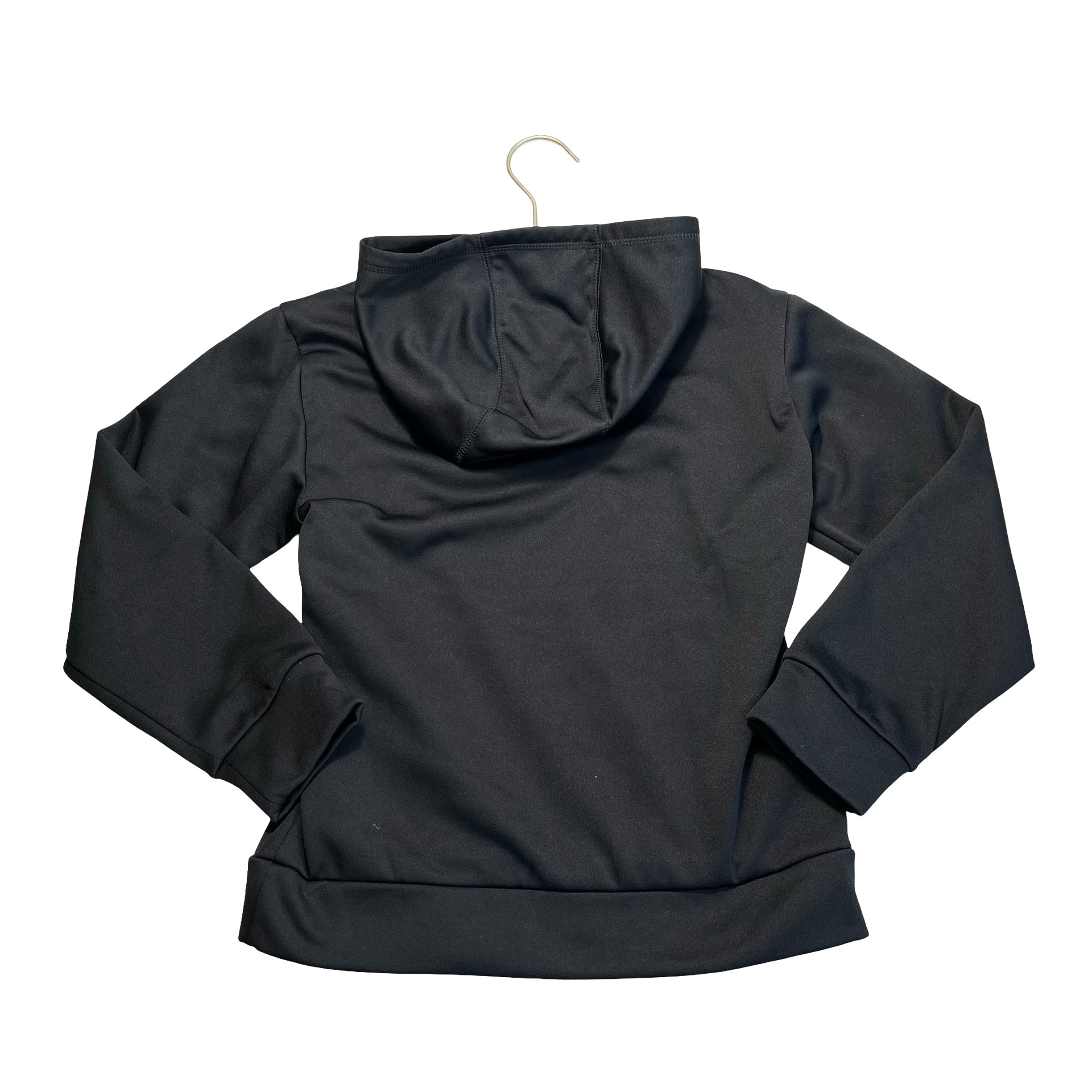 Adidas Black & Gray Logo Athletic Hooded Sweatshirt - Size S 8