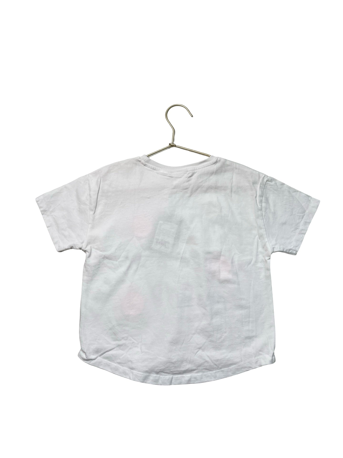 Zara White 'Dad Is My Best Friend' T-Shirt - Size 6