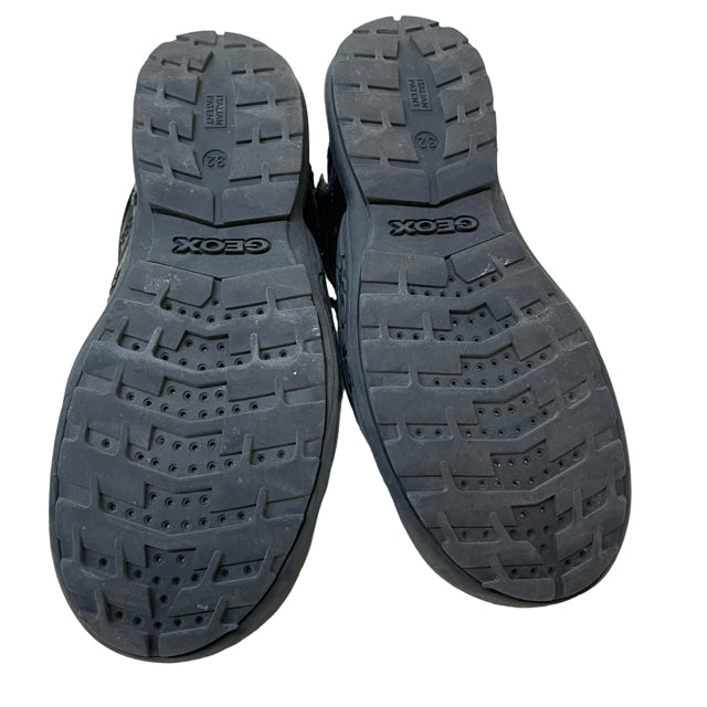 Geox Black Velcro Sneakers - Size 1Y (32)