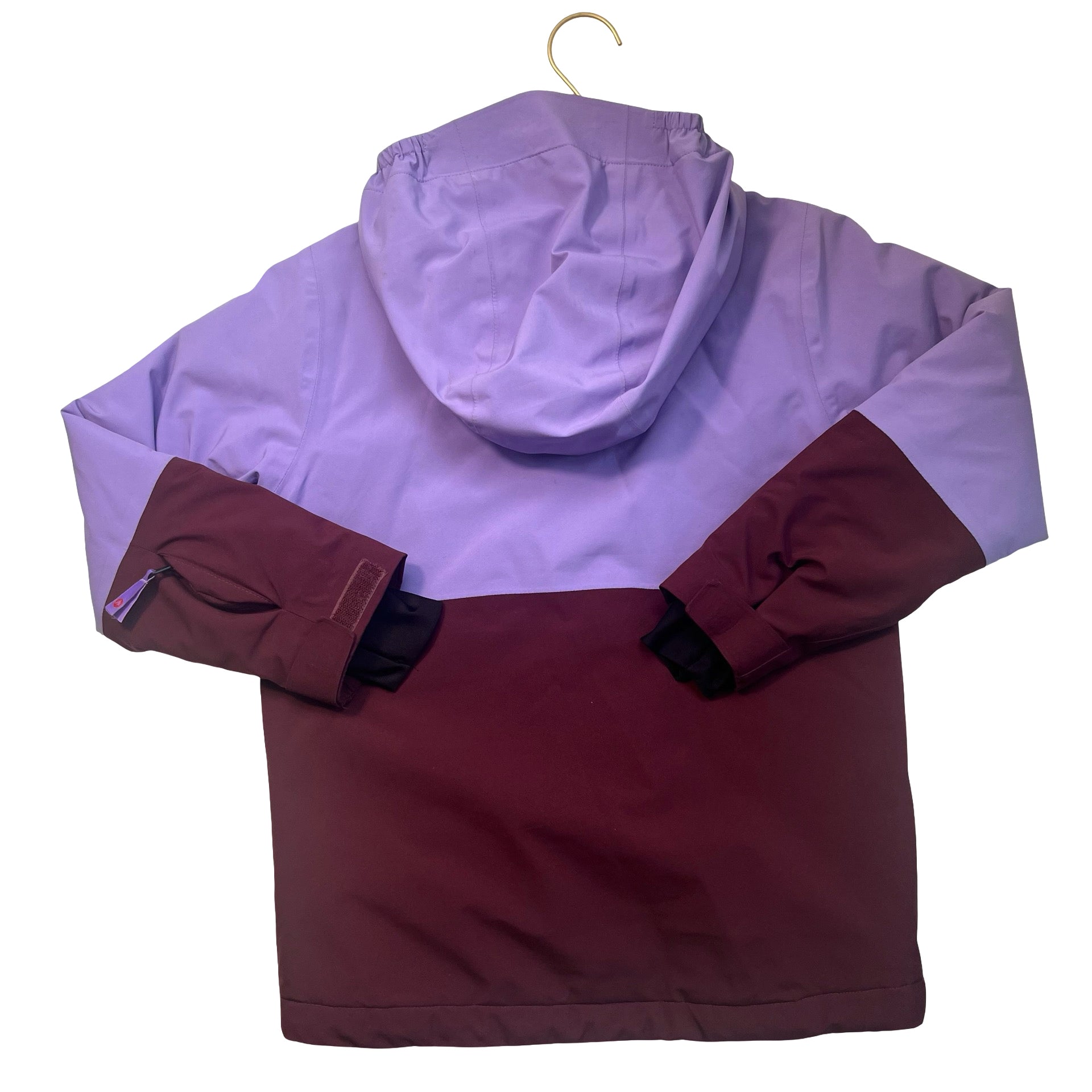 Marmot Purple & Maroon Winter Ski Jacket - Size M (8-10)