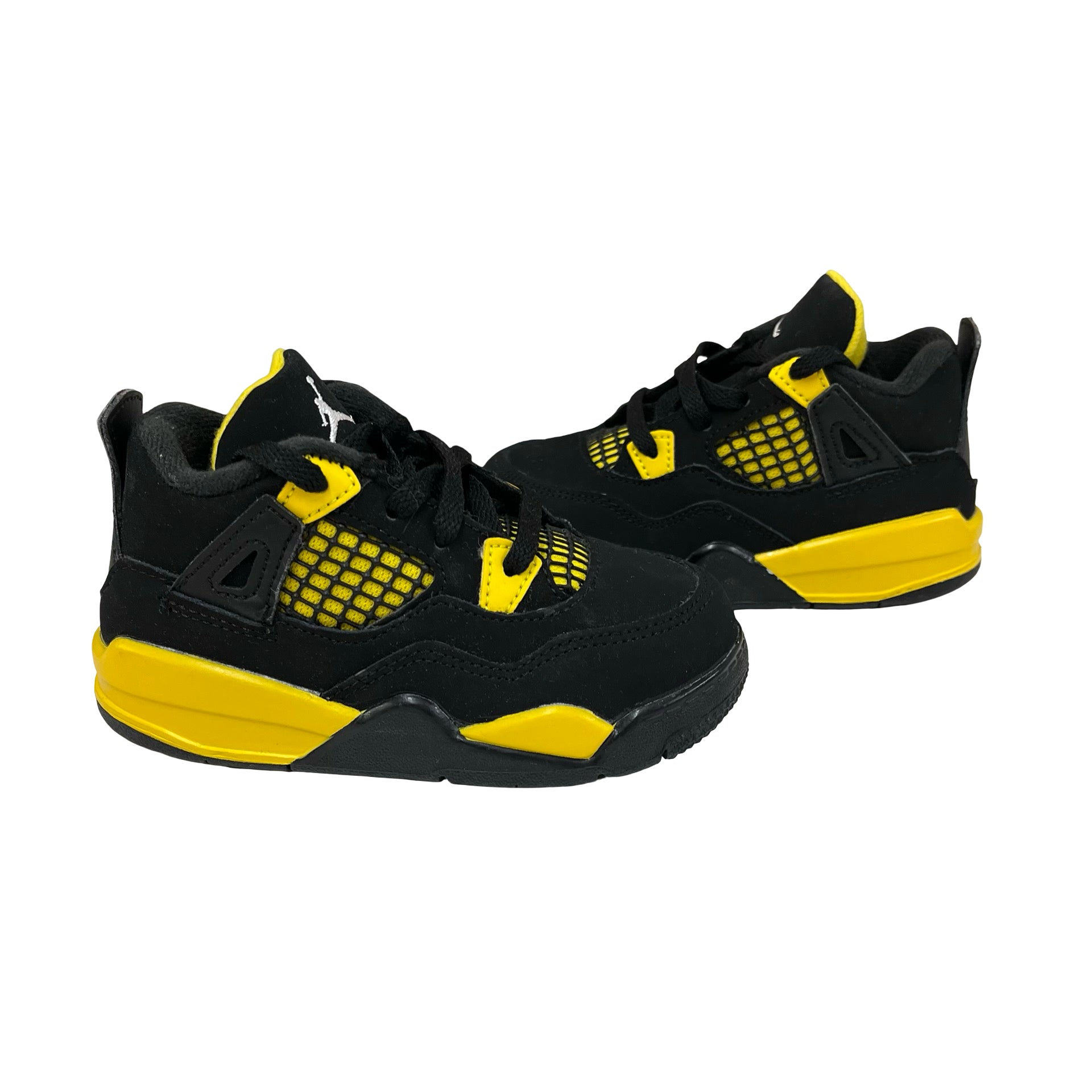 Nike Jordan Black & Yellow Sneakers - Size 9C