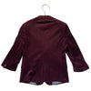 Appaman Burgundy Velvet Blazer - Size 6