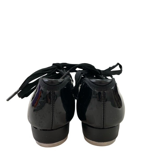 Capezio Black Patent Tap Shoes - Size 11.5 N - Bounce Mkt