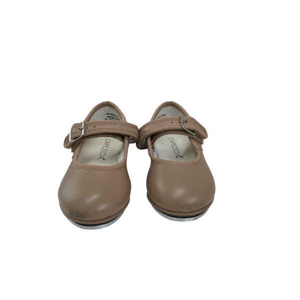 Capezio Tan Leather Tap Shoes - Size 7.5M - Bounce Mkt