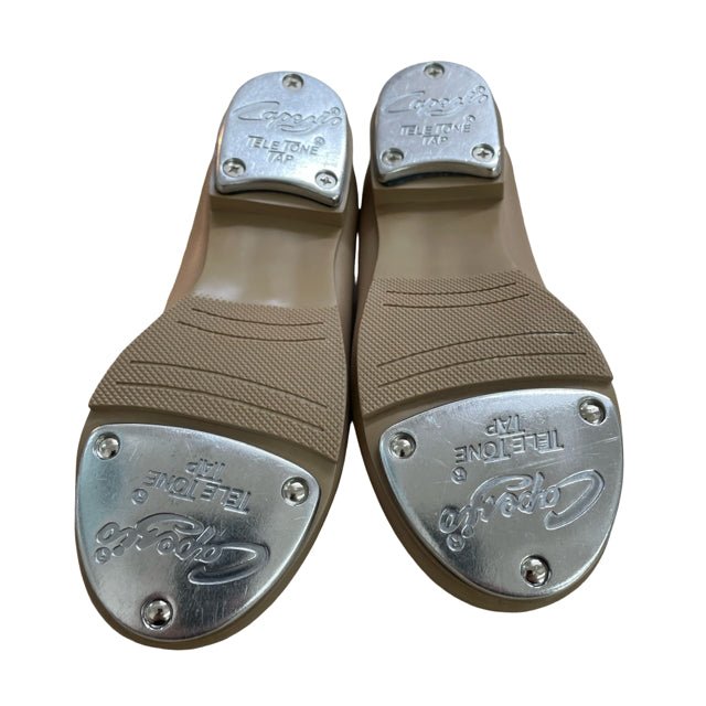 Capezio Tan Tap Shoes - Size 9.5W - Bounce Mkt