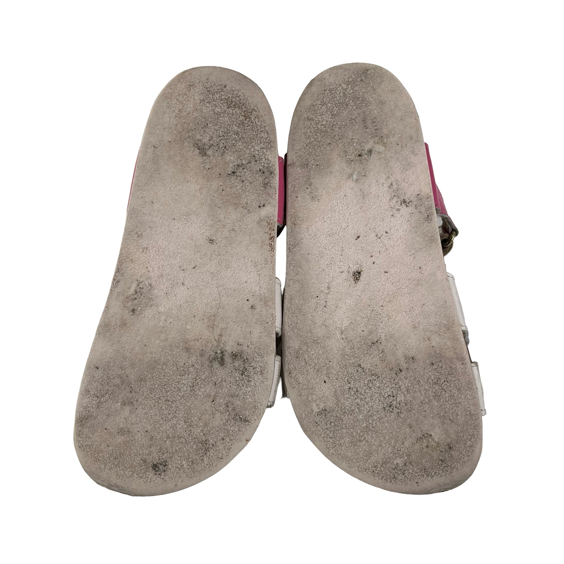 Carrement Beau Light Pink & Gold Seashell Sandals - Size 27 (10) - Bounce Mkt