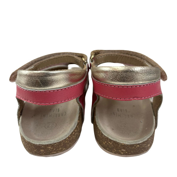 Carrement Beau Light Pink & Gold Seashell Sandals - Size 27 (10) - Bounce Mkt