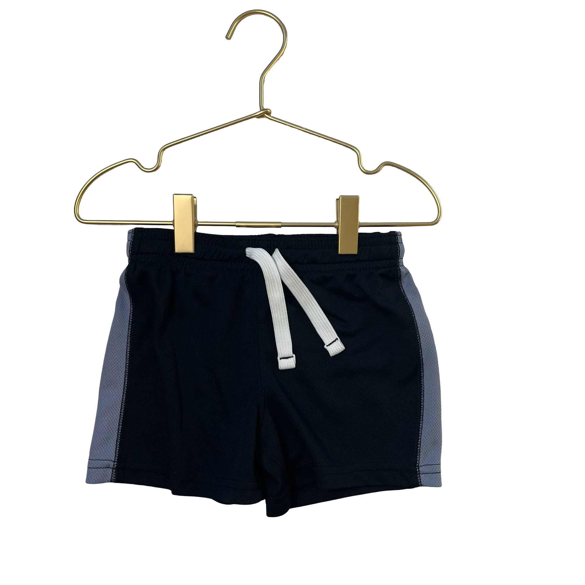 Carter's Black & Gray Athletic Shorts - Size 24 Mo - Bounce Mkt