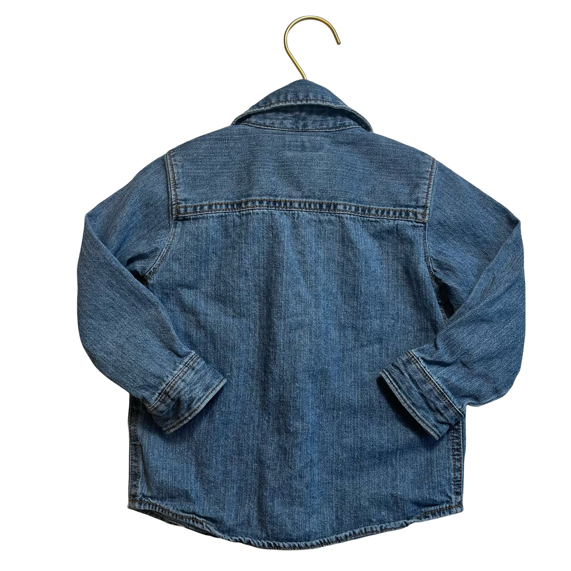 Carter's Denim Button Down - Size 24 Mo - Bounce Mkt