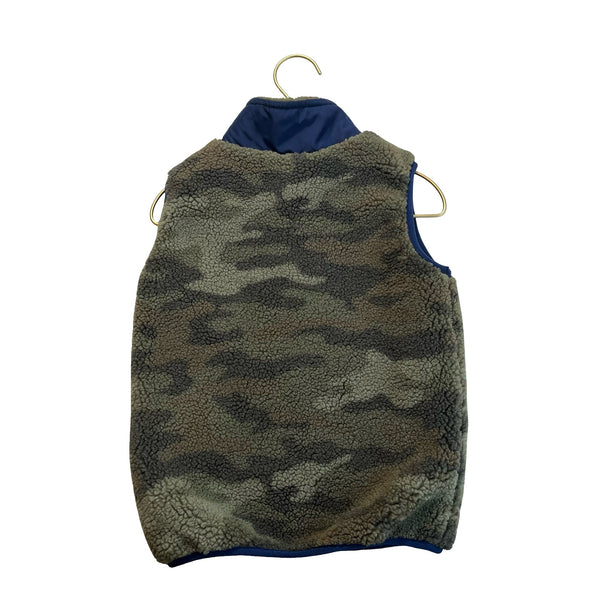 Carter's Green Camo Sherpa Vest - Size 4T - Bounce Mkt