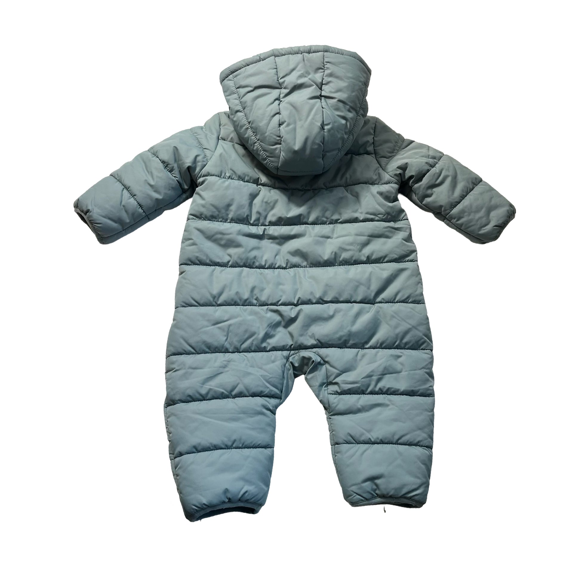 Carter's Little Planet Light Green Snowsuit - Size 18 Mo - Bounce Mkt