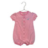 Carter's Pink Striped Romper - Size 18 Mo - Bounce Mkt