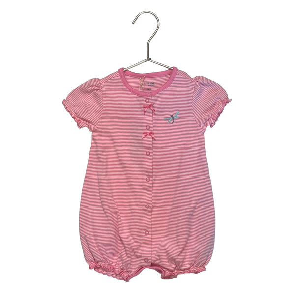 Carter's Pink Striped Romper - Size 18 Mo - Bounce Mkt