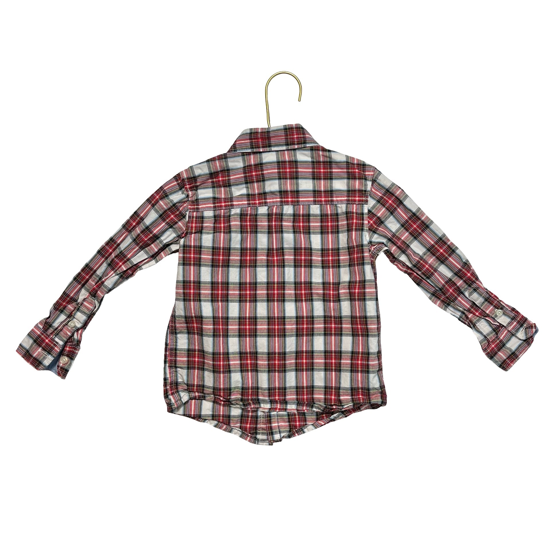 Carter's Red and White Button Down - Size 3T - Bounce Mkt