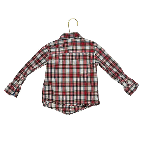 Carter's Red and White Button Down - Size 3T - Bounce Mkt