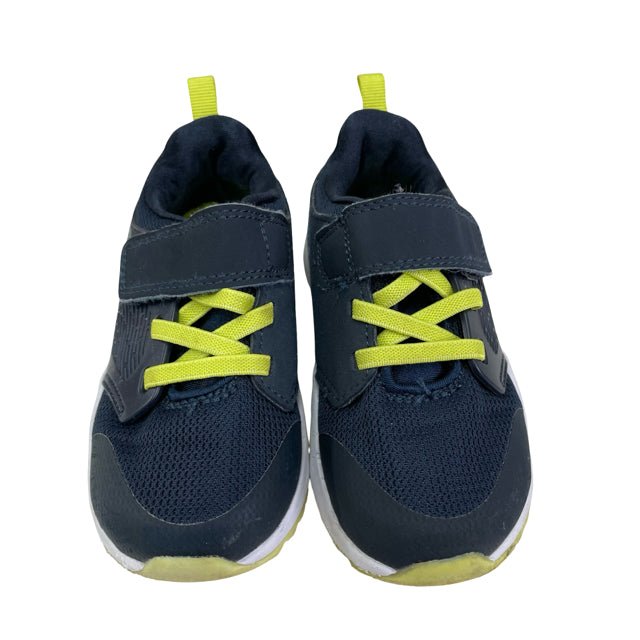 Cat & Jack Black & Neon Sneakers - Size 9 - Bounce Mkt
