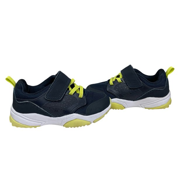 Cat & Jack Black & Neon Sneakers - Size 9 - Bounce Mkt