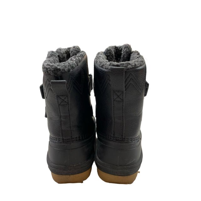 Cat & Jack Black Winter Boots - Size 10 - Bounce Mkt