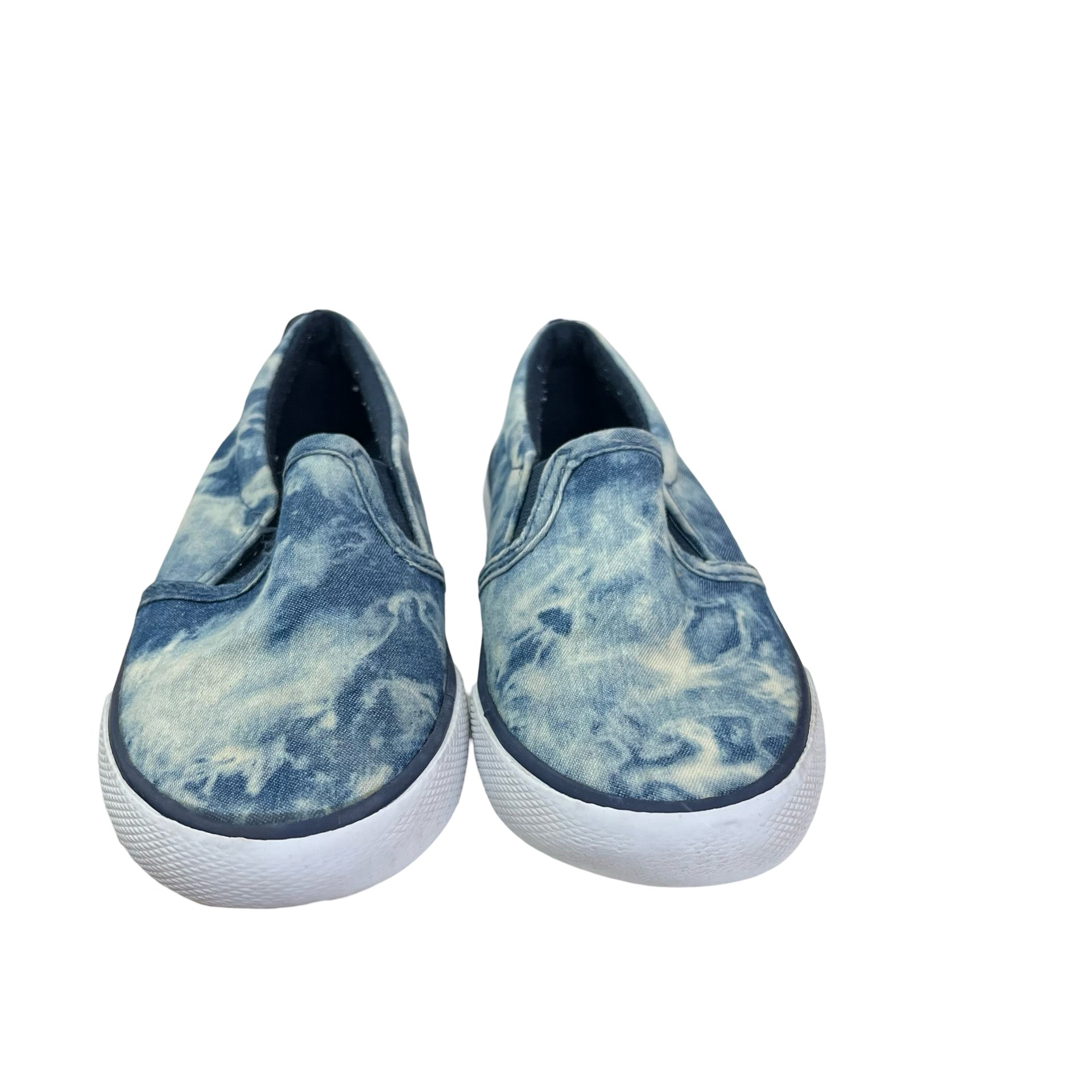 Cat & Jack Blue Tie - Dye Slip - On Sneakers - Size 9 - Bounce Mkt