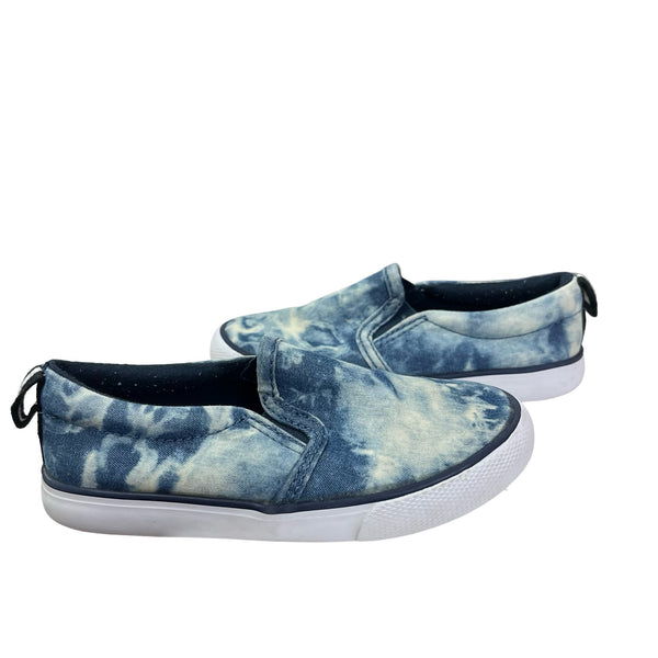 Cat & Jack Blue Tie - Dye Slip - On Sneakers - Size 9 - Bounce Mkt