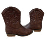 Cat & Jack Brown Cowboy Boots - Size 11 - Bounce Mkt