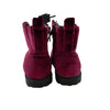 Cat & Jack Burgundy Velvet Boots - Size 8 - Bounce Mkt