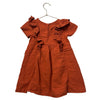 Cat & Jack Burnt Orange Gauze & Eyelet Dress - Size 5T - Bounce Mkt
