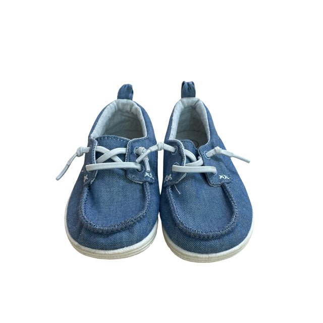 Cat & Jack Chambray Slip - On Sneakers - Size 7 - Bounce Mkt