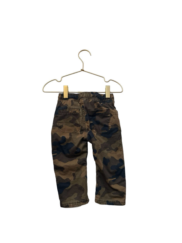 Cat & Jack Fleece Lined Camo Pants - Size 12 Mo - Bounce Mkt