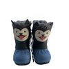 Cat & Jack Gray & Blue Dog Face Winter Boots with Tags - Size 5 - Bounce Mkt