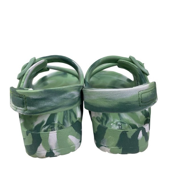 Cat & Jack Green Swirl Sandals - Size 9 - Bounce Mkt