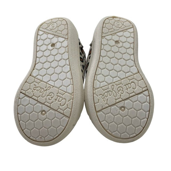 Cat & Jack Leopard Print Velcro Sneakers with Tags - Size 5 - Bounce Mkt