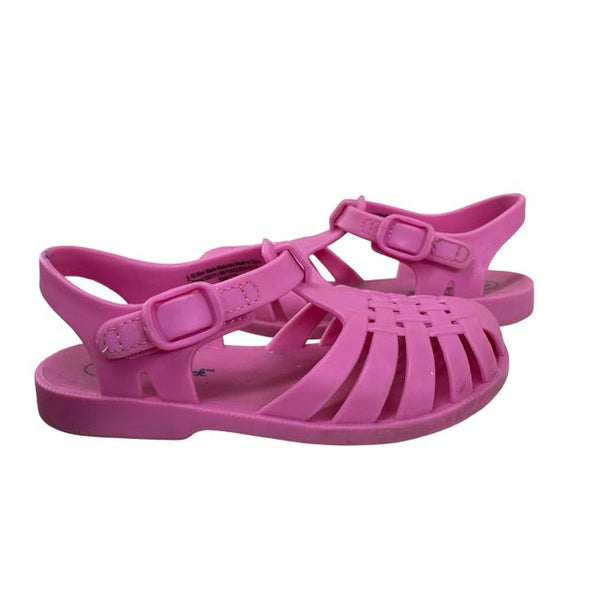 Cat & Jack Matte Hot Pink Jelly Sandals - Size 9 - Bounce Mkt