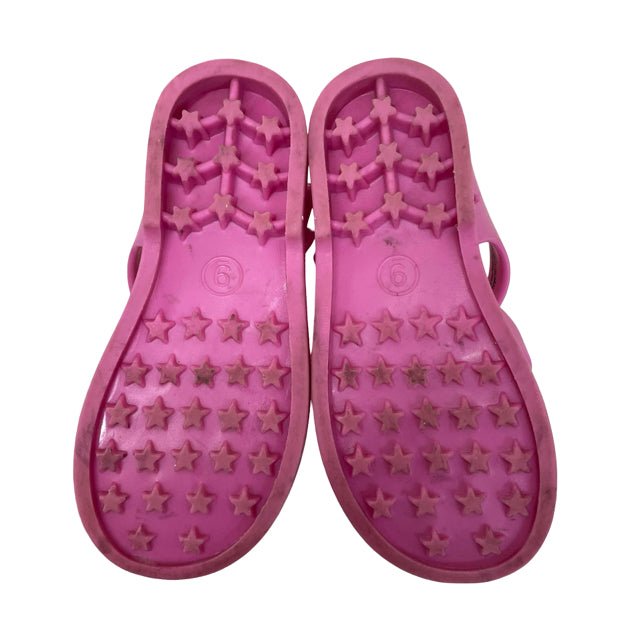 Cat & Jack Matte Hot Pink Jelly Sandals - Size 9 - Bounce Mkt
