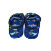 Cat & Jack Navy Shark Flip Flops - Size 7/8 - Bounce Mkt