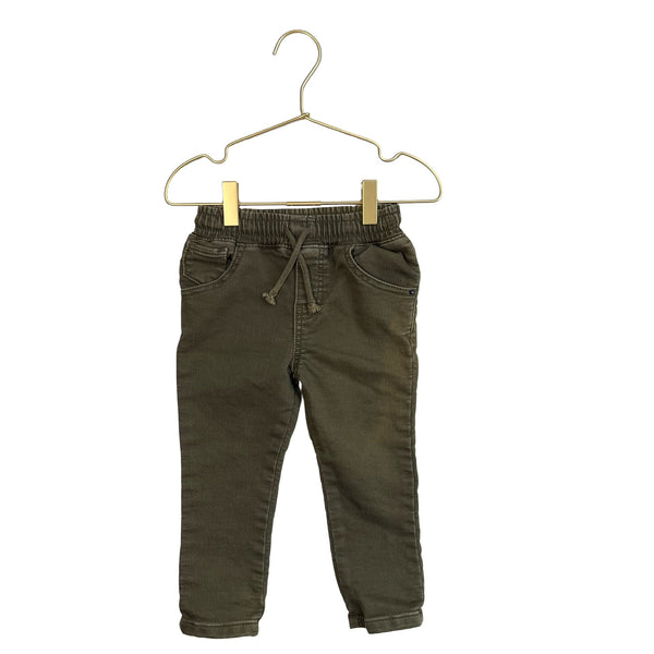 Cat & Jack Olive Green 'Skinny' Jeans - Size 2T - Bounce Mkt