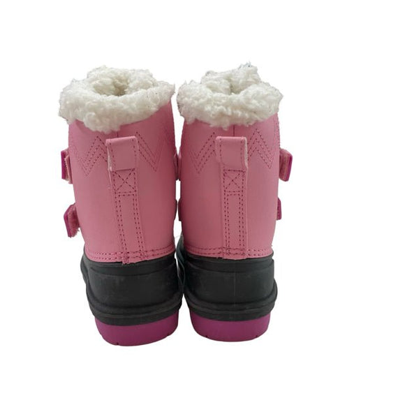 Cat & Jack Pink Winter Boots - Size 7 - Bounce Mkt