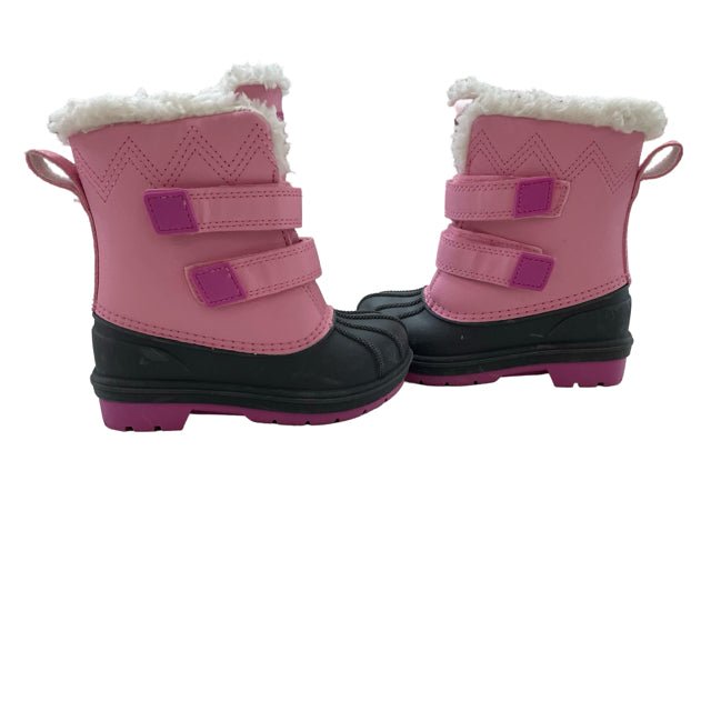 Cat & Jack Pink Winter Boots - Size 7 - Bounce Mkt