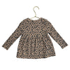 Cat & Jack Tan & Black Leopard Print Ribbed Shirt - Size 2T - Bounce Mkt