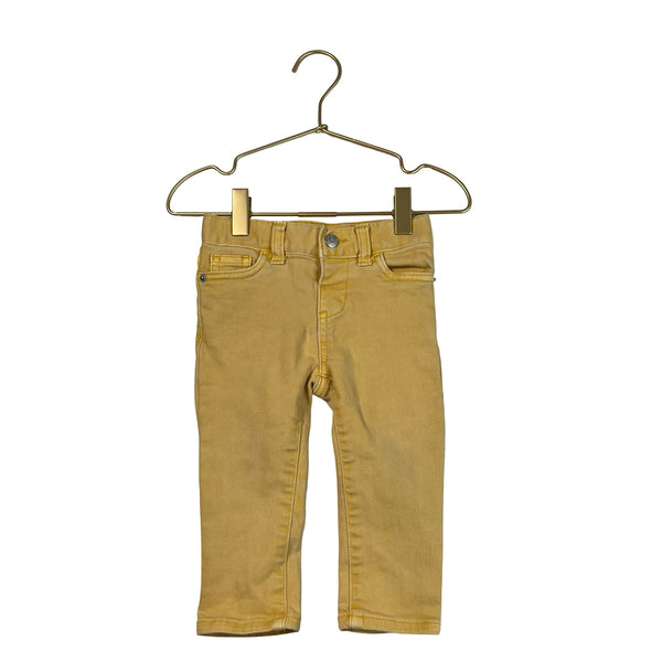 Cat & Jack Yellow Denim 'Skinny' Jeans - Size 18 Mo - Bounce Mkt