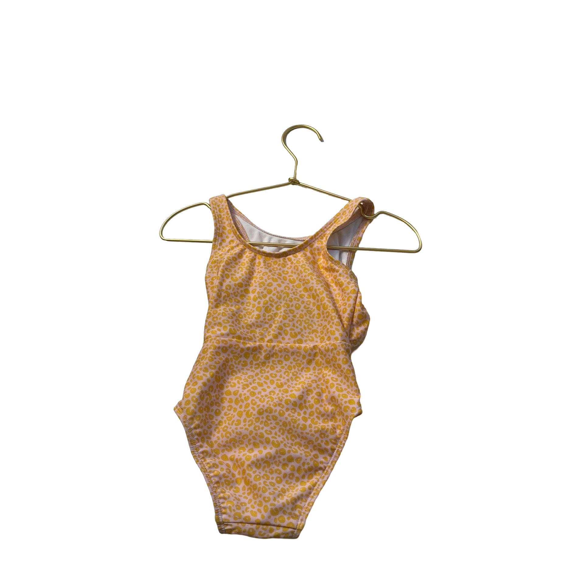 Cat & Jack Yellow & Pink Leopard Swim Suit - Size 18 Mo - Bounce Mkt