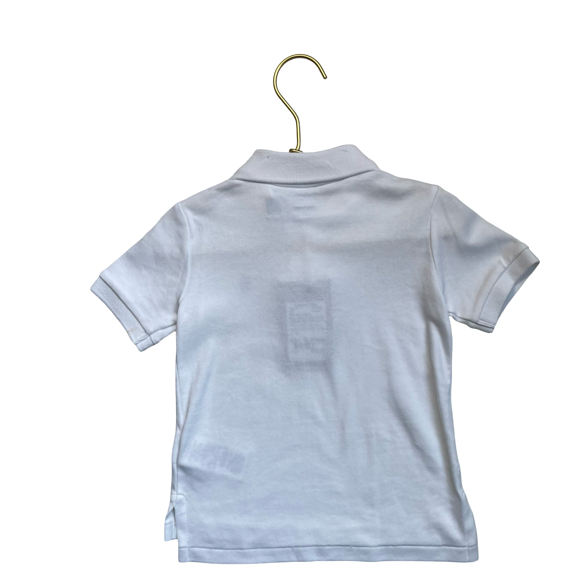 Polo Ralph Lauren White Polo Shirt - Size 24 Mo