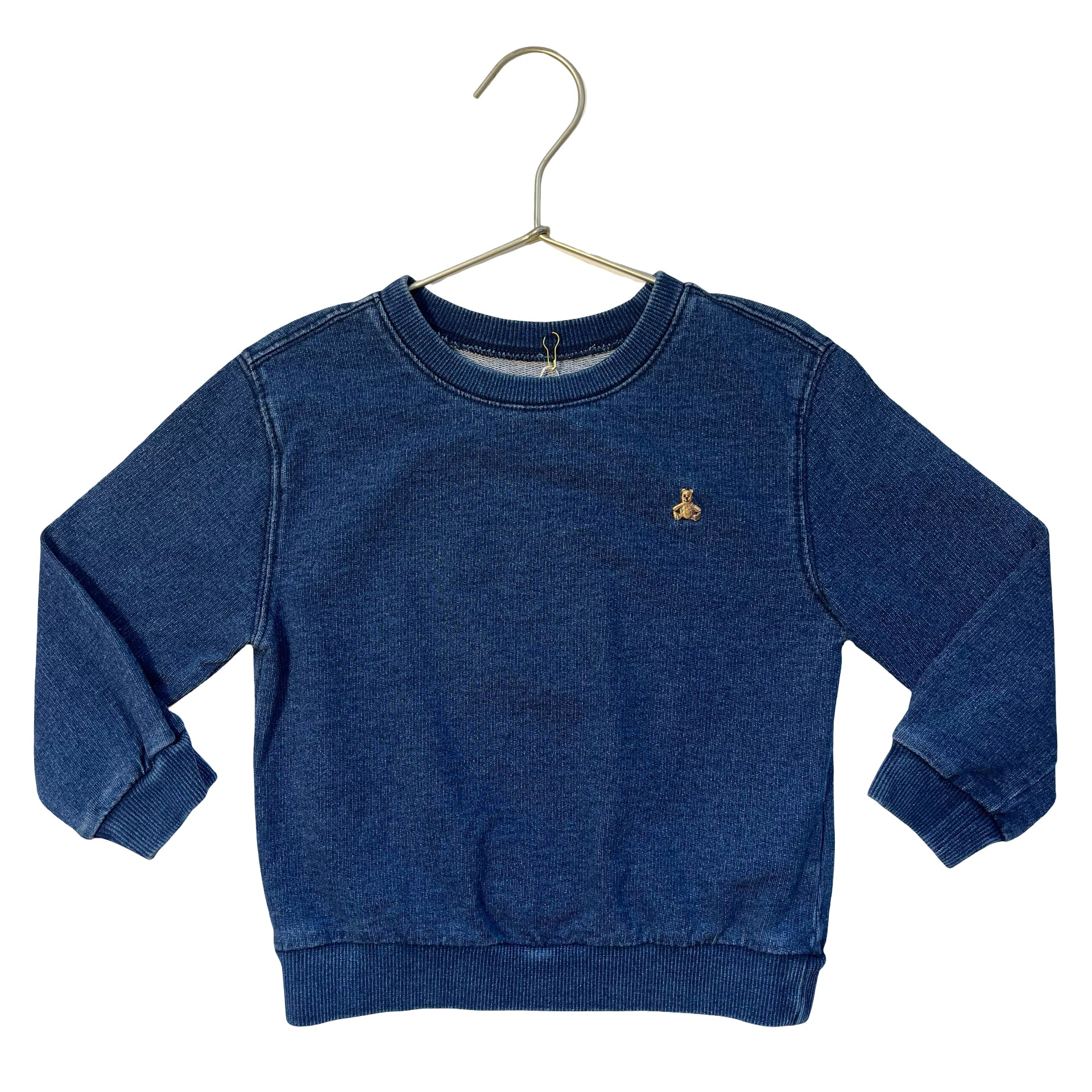 Baby Gap Blue Denim Wash Sweatshirt - Size 3